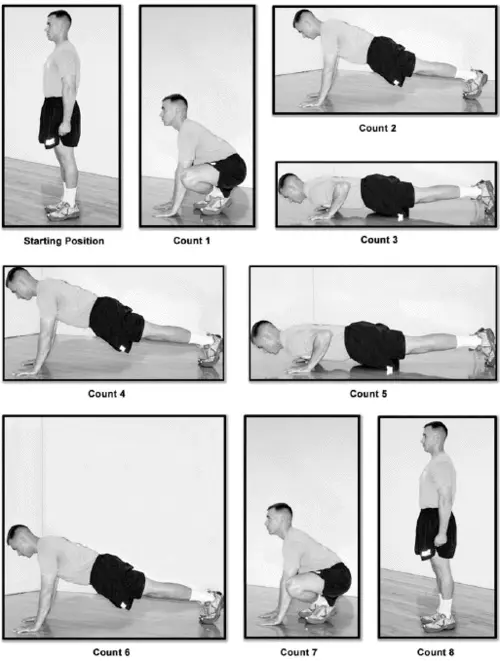 8-Count Push-Up Exercise