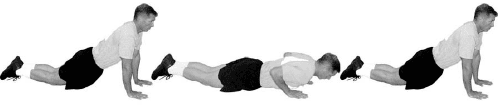 Push-Up Using The Six-Point Stance