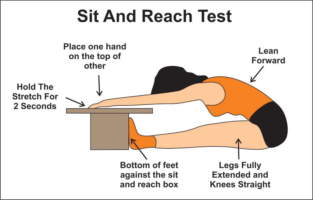 And FitnessGram Reach 2023 Sit Test