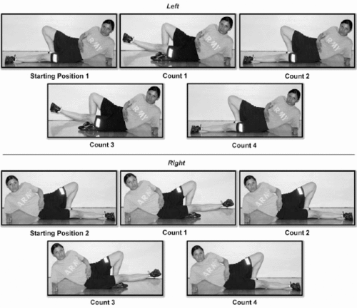 Medial Leg Raise Exercise 