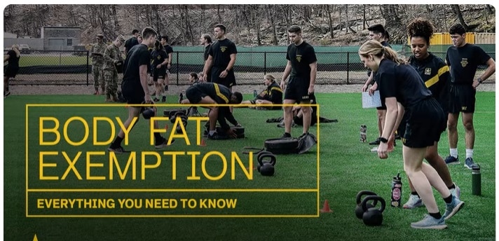 ACFT Army Body Fat Exemption