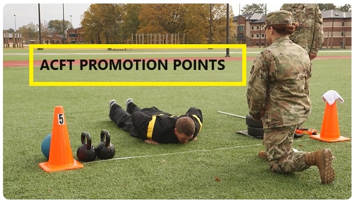 Army Combat Fitness Test Promotion Points