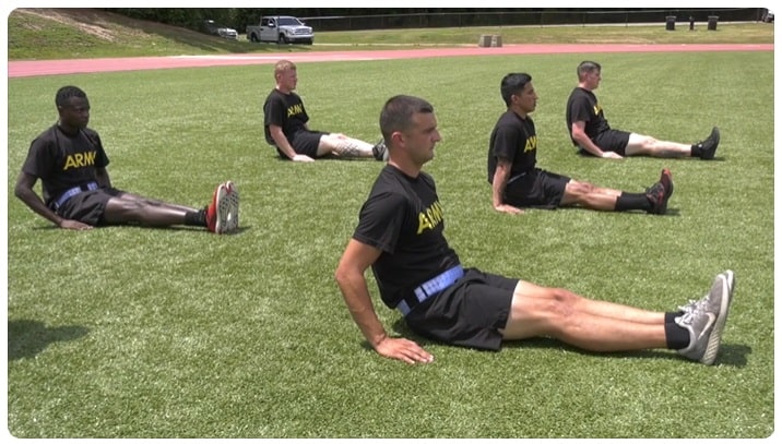 Army calf on sale stretch