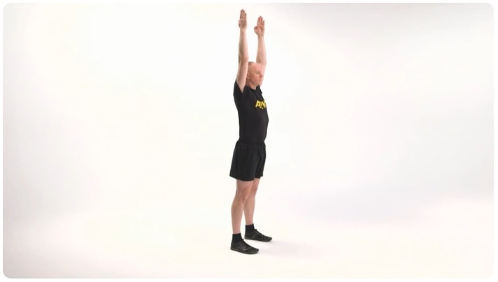 Bend and Reach Exercise