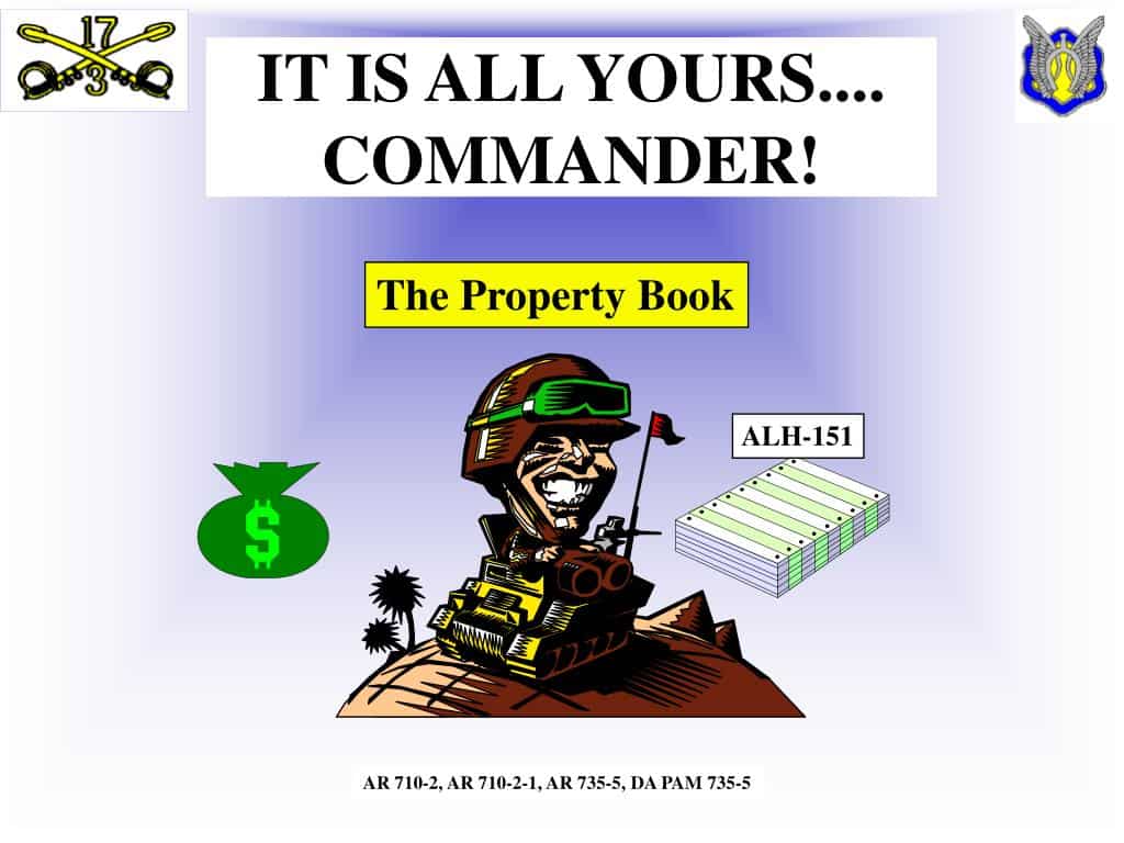 AR 735-5: Property Accountability Regulation